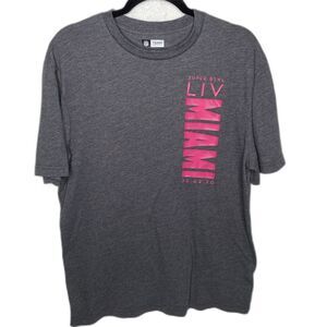 Super Bowl Shirt Medium Miami 2020 Gray NFL Team Apparel
